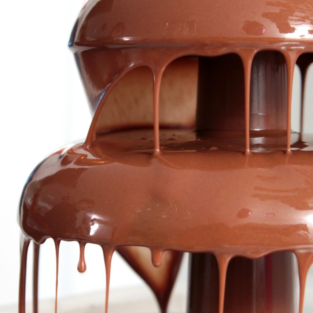 Réservez votre animation fontaine chocolatée avec La Consignerie.